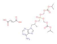 Tenofovir disoproxil fumarate  CAS NO.202138-50-9