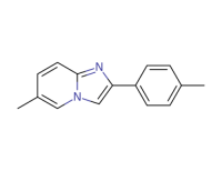 6-Methyl-2-(4-methylphenyl)imidazo[1,2-a]pyridine  CAS NO.88965-00-8