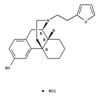 17-[2-(furan-2-yl)ethyl]morphinan-3-ol hydrochloride (1:1)  CAS NO.27767-85-7