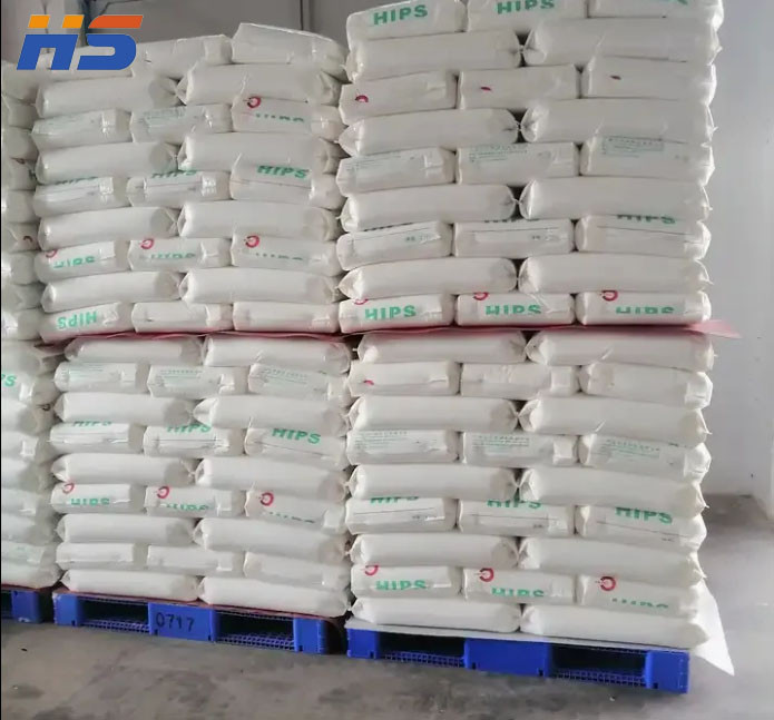 Sample free Virgin Polystyrene HIPS Resin plastic Granules / pellet with high quality  CAS NO.9003-53-6