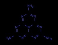 1,3,4,6,7,9,9b-heptaazaphenalene-2,5,8-triamine  CAS NO.1502-47-2
